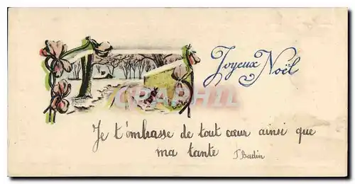 Cartes postales Joyeux Noel