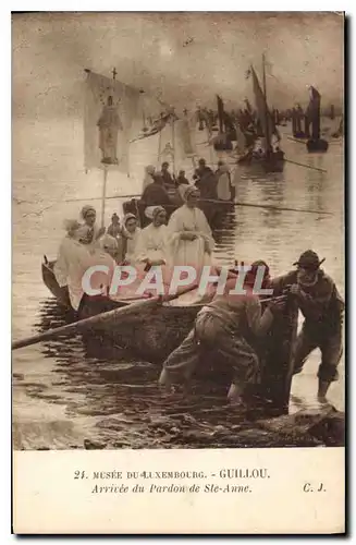 Cartes postales Musee du Luxembourg Guillou Arrivee du Pardon de Ste Anne