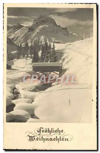 Cartes postales Frohliche Beihnachten