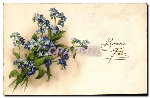 Cartes postales Bonne Fete Fleurs