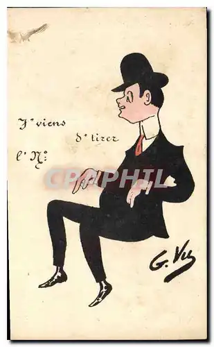 Cartes postales J'viens d'tizer