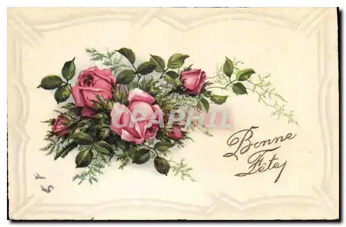 Cartes postales Bonne Fete Fleurs