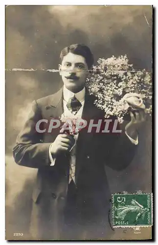 Cartes postales Fantaisie Homme