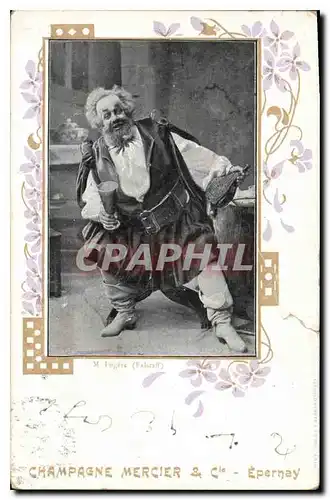 Cartes postales Champagne Mercier Epernay Theatre Falstaff