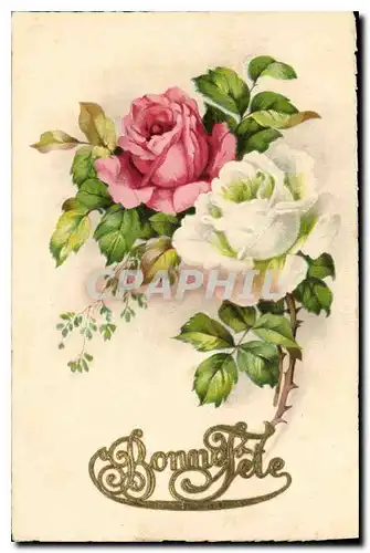 Cartes postales Bonne Fete Fleurs