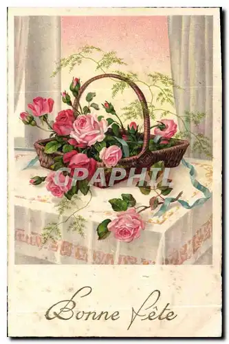 Cartes postales Bonne Fete Fleurs