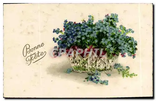 Cartes postales Bonne Fete Fleurs