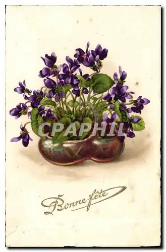 Cartes postales Bonne Fete Fleurs