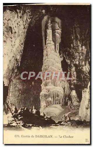 Cartes postales Grotte de Dargilan Le Clocher