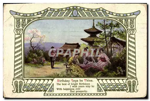 Cartes postales Birthday Joys be Thine