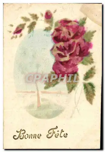 Cartes postales Bonne Fete Fleurs