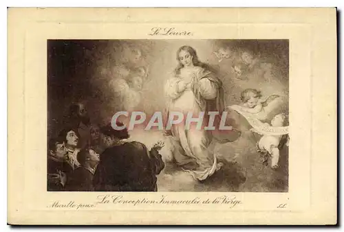 Ansichtskarte AK Le Louvre La Conception Immaculee de la Vierge