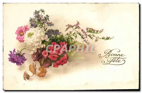 Cartes postales Bonne Fete Fleurs