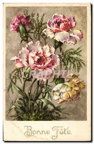 Cartes postales Bonne Fete Fleurs