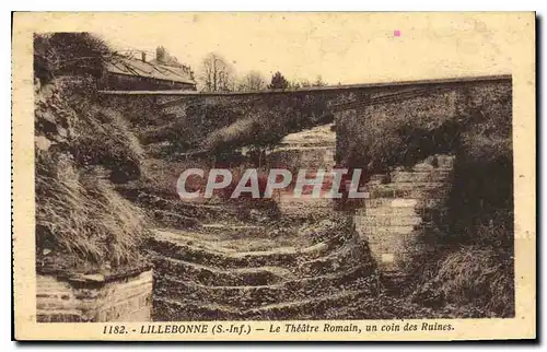 Ansichtskarte AK Lillebonne Le Theatre Romain un coin des Ruines