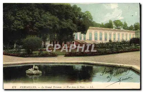 Cartes postales Versailles Le Grand Trianon Vue dans le Parc