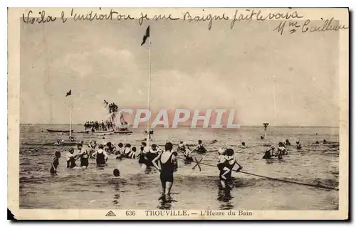 Cartes postales Trouville L'Heure du Bain