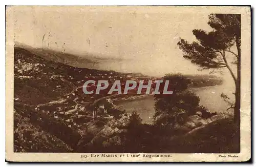 Cartes postales Cap Martin Roquebrune