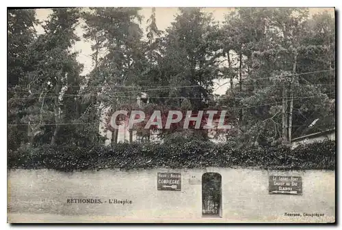 Cartes postales Rethondes L'Hospice Compiegne