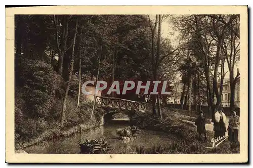 Ansichtskarte AK A G A Angouleme Le Jardin Vert