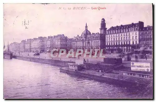 Cartes postales Rouen Les Quais