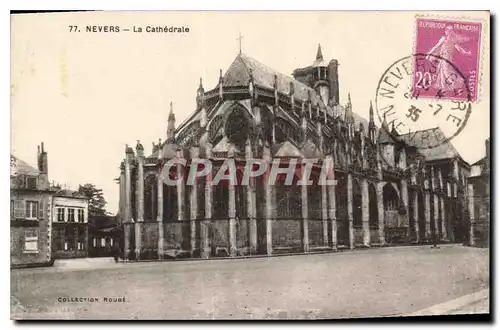 Cartes postales Nevers La Cathedrale