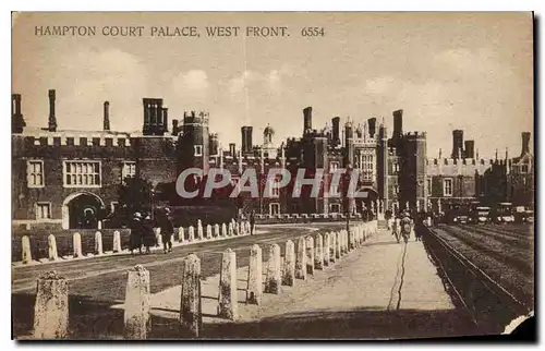 Ansichtskarte AK Hampton Court Palace West Front