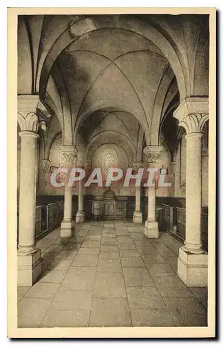 Cartes postales Monastere de Ste Marie de la Pierre Qui Vire Yonne La Crypte Principale
