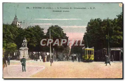 Cartes postales Tours L et L L'Avenue de Grammont