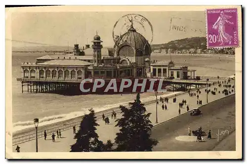 Cartes postales Cote d'Azur Nice Alpes Maritimes Palais de la Jetee