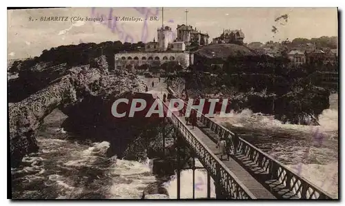 Cartes postales Biarritz Cote Basque L'Attalaye