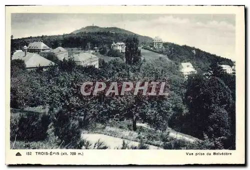 Cartes postales Trois Epis Vue prise du Belvedere