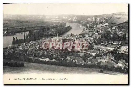 Ansichtskarte AK Le Petit Andely Vue generale