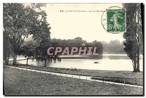 Cartes postales Le Bois de Vincennes