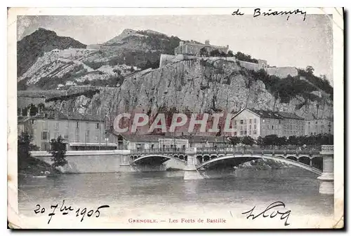 Ansichtskarte AK Grenoble Les Forts de Bastille