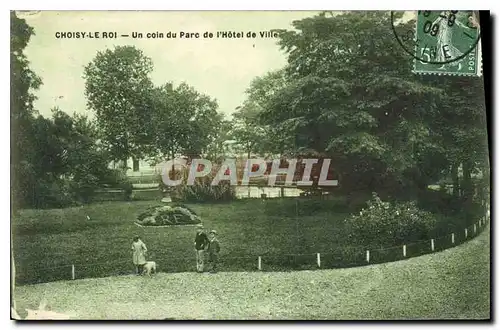 Ansichtskarte AK Choisy le Roi Un coin du Parc de l'Hotel de ville