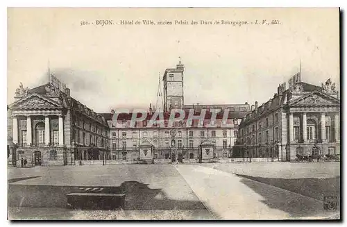 Cartes postales Dijon Hotel de Ville ancien Palais des Ducs de Bourgogne