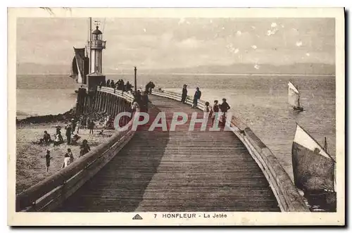 Cartes postales Honfleur La Jetee