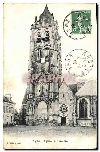 Cartes postales Rugles Eglise St Germain