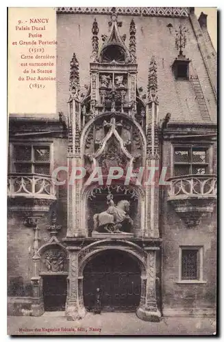 Ansichtskarte AK Nancy Palais Ducal Petite et Grande Porterie