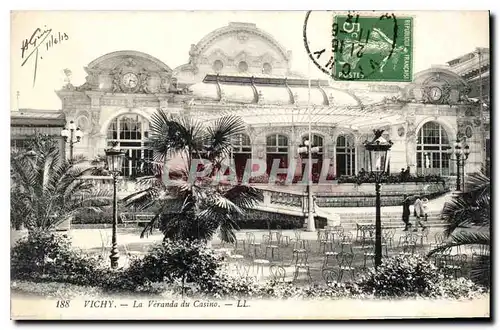 Cartes postales Vichy La Veranda du Casino