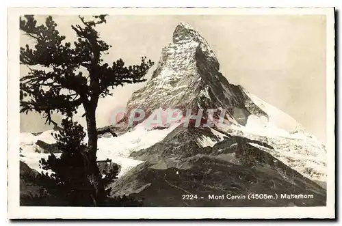 Cartes postales Mont Cervin Matterhorn