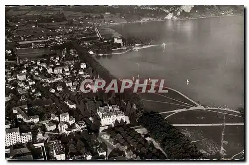 Ansichtskarte AK Annecy La Baie d'Albigny et la Plage