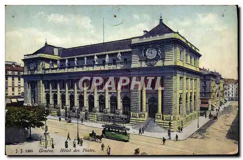 Cartes postales Geneve Hotel des Postes
