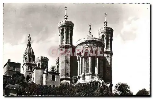 Ansichtskarte AK Lyon Les Tours de la Basilique Notre Dame de Fourviere