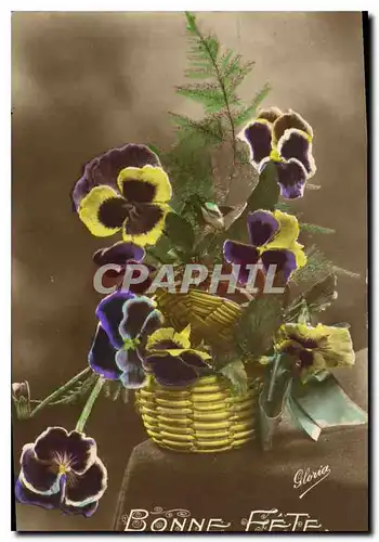 Cartes postales Bonne Fete Fleurs