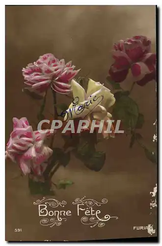 Cartes postales Bonne Fete Fleurs