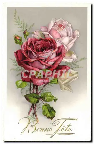 Cartes postales Bonne Fete Fleurs