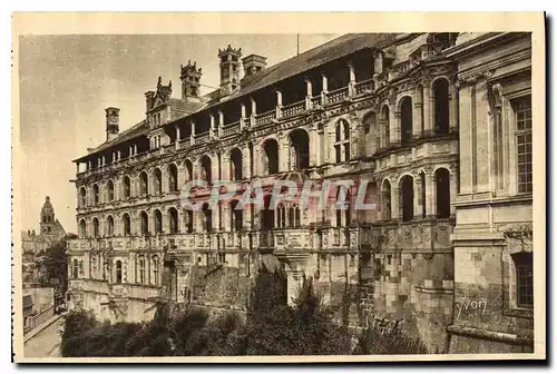 Cartes postales Chateau de Blois Facade Francois Ier