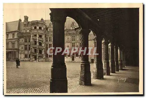 Cartes postales Chateau de Blois L'Aile Francois Ier vue des Colonnades